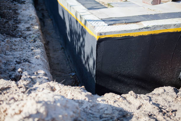 Professional Exterior Waterproofing technician working in Englewood, NJ